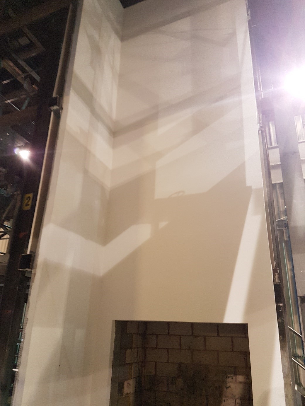 Render patch repaired as it would be on site shows the works will be seamless when complete