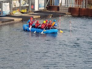 white water rafting